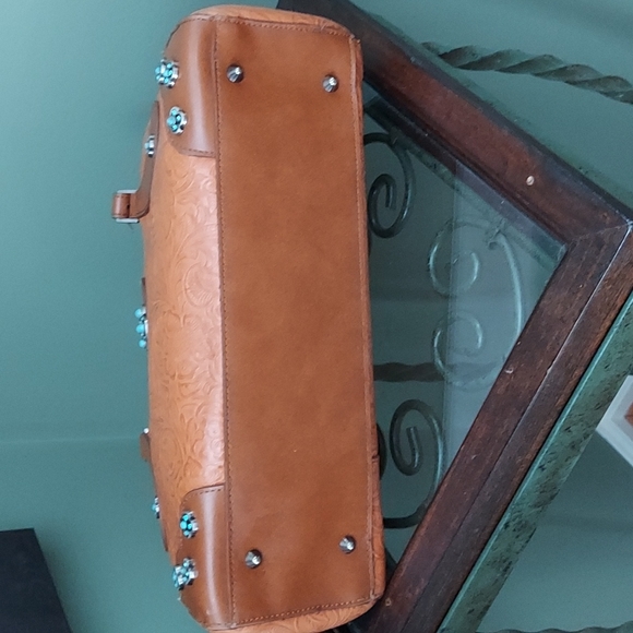 Western Tooled Handbag - Picture 12 of 13